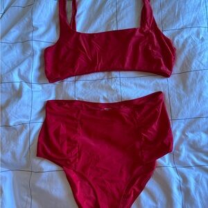 Aerie high rise bikini